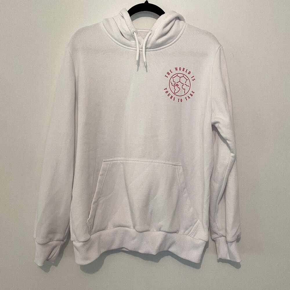 Budweiser Sweatshirt: FIFA World Cup 2022 - Medium White Hoodie soccer beer bud
